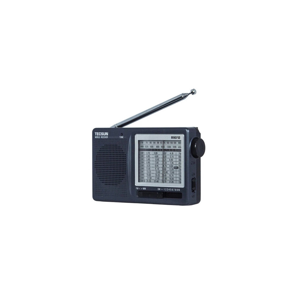 Tecsun R 9012 Multiband 12 Band Fm Am Sw Portable Y4122h High Sensitivity Radio Receiver 814288561777