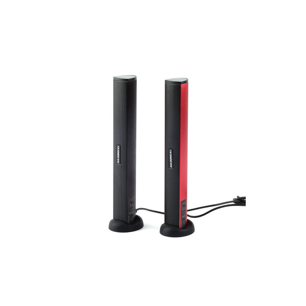 Ikanoo N12 Portable Usb 2.0 Steroe Heavy Bass Computer Laptop Speaker With Holder Clamp 825450307390
