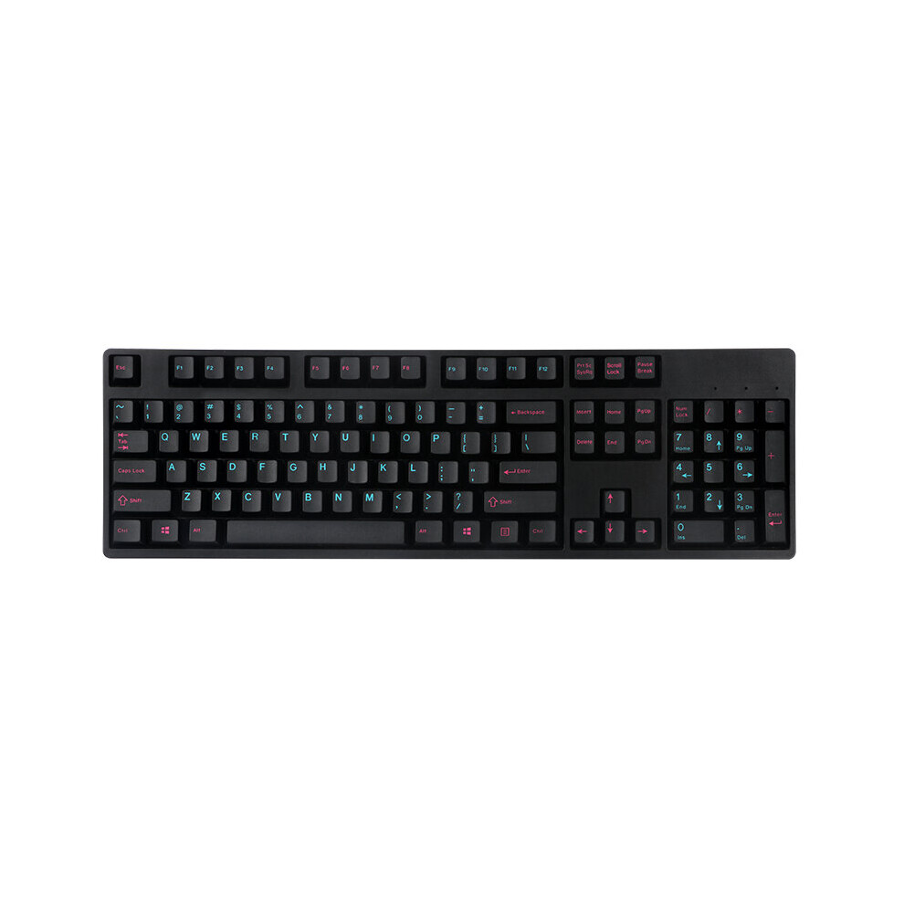 153 Keys Black Keycap Set Cherry Profile Abs Two Color Molding Keycaps For Mechanical Keyboard Black,Red 1181941940088
