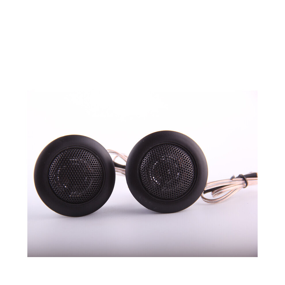2Pcs 4 Ohm Round Speaker Car Audio Tweeter Film Bass Hifi Loudspeaker 6900058820329