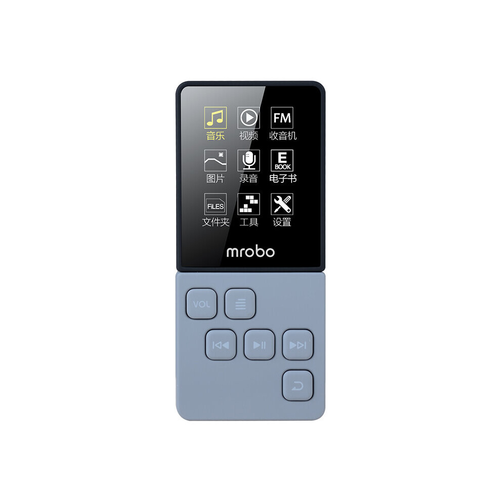 Mrobo C6 8Gb Fm Radio Receiver Mp3 Music Player Voice Record Support 64G Tf Card E Book 608374259699