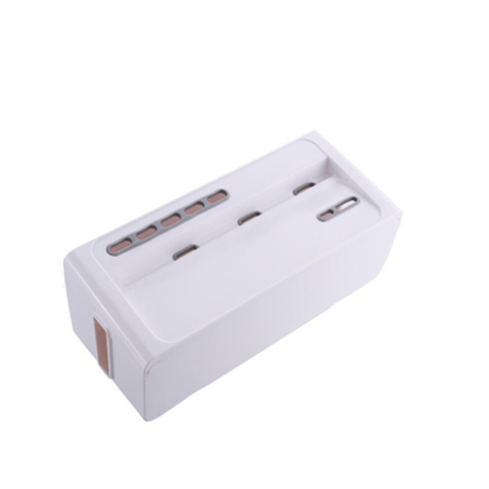 Desktop Power Socket Strip Cord Storage Boxes Organizer Safety Socket Outlet Board Container Wire Collection Cables Case 190268944274