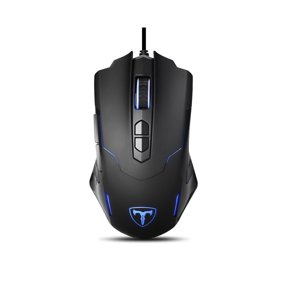 Rgb Backlight Gaming Mouse 2400Dpi Adjustable 7 Buttons Usb Wired Mice Optical Mouse Black 191466060346