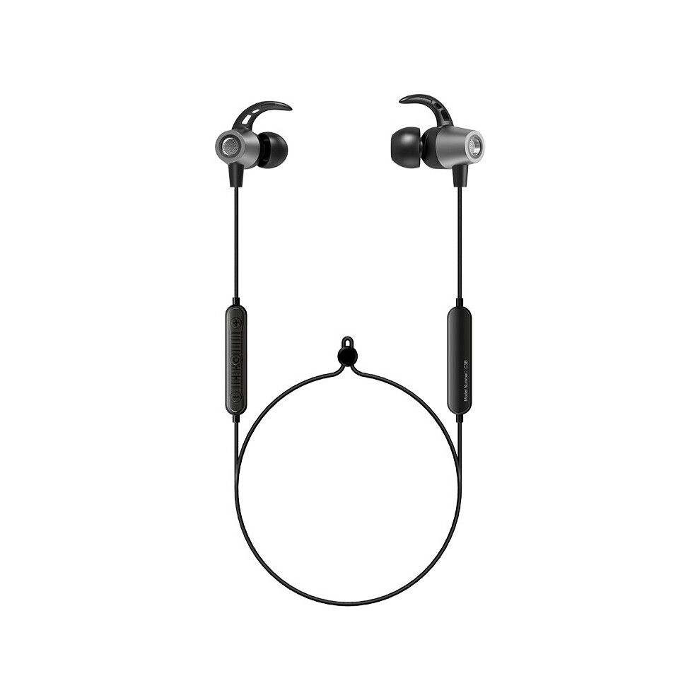 [Bluetooth 5.0] Professional Magnetic Wireless Earphone Super Bass Sport Headset Earphone With Mic Blue 191466007853