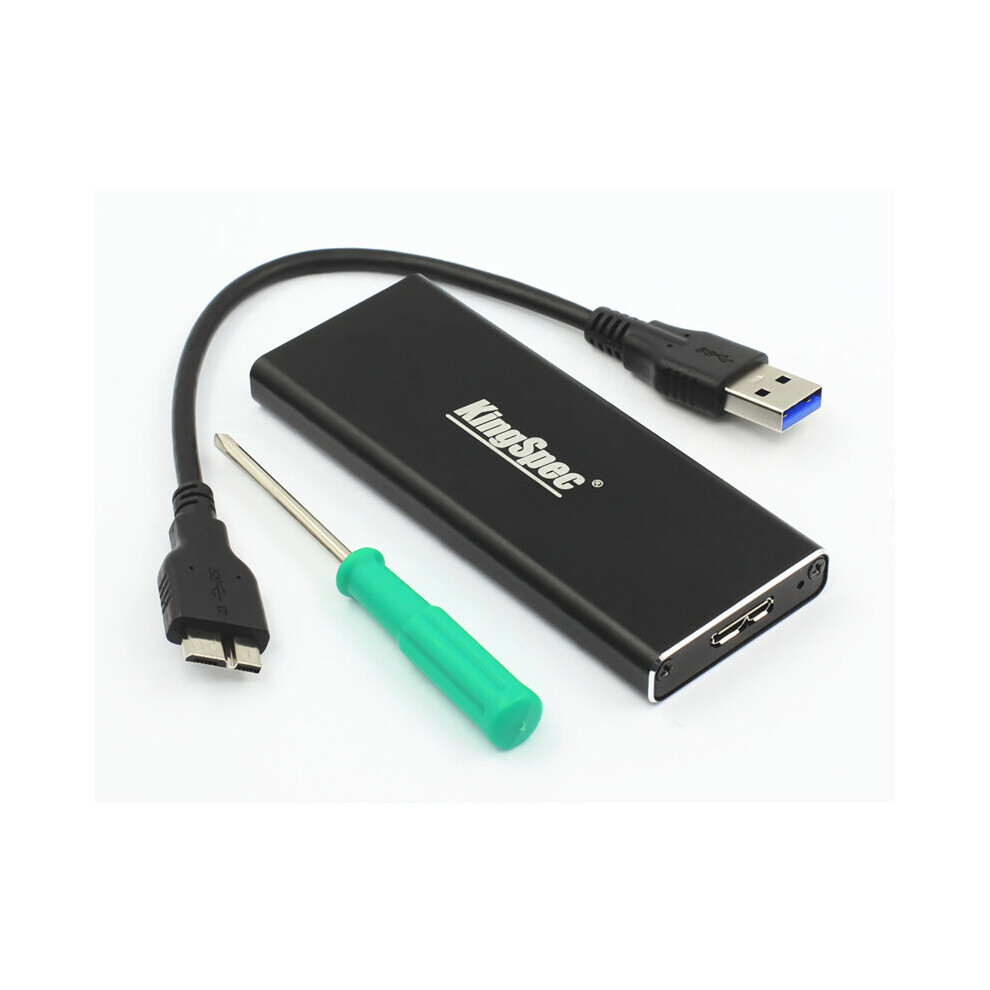 Kingspec Usb 3.0 To M.2 Ngff 2230 2242 2260 2280 Ssd Hard Drive Enclosure 689995356387
