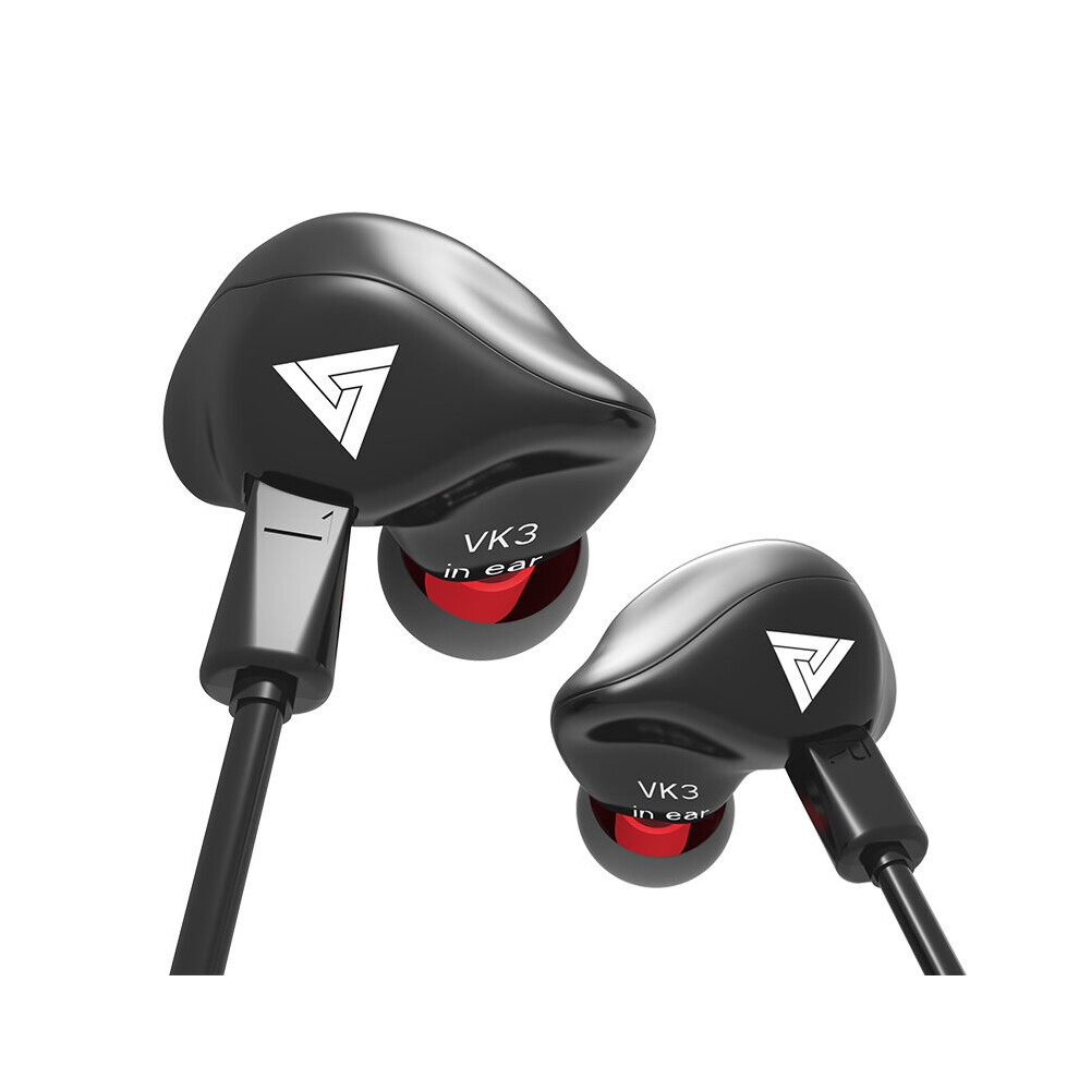 Qkz Vk3 Metal Strong Bass Hifi In Ear Earphone Noise Cancelling Headset With Mic For Mobile Phone 6906136795046