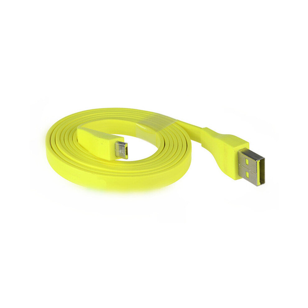 1.2M Micro Usb Charging Cable For Logitech Ue Boom Bluetooth Speaker Yellow 842627162781