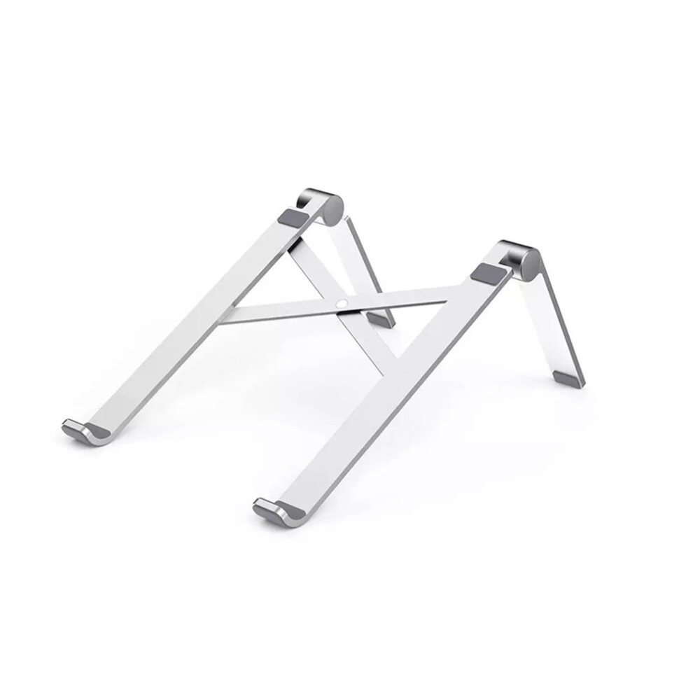 From Xiaomi Youpin Laptop Stand Portable Desktop Foldable Height Adjustable Notebook Laptop Bracket Heat Dissipation For Notebook Laptop Silver 787852479924