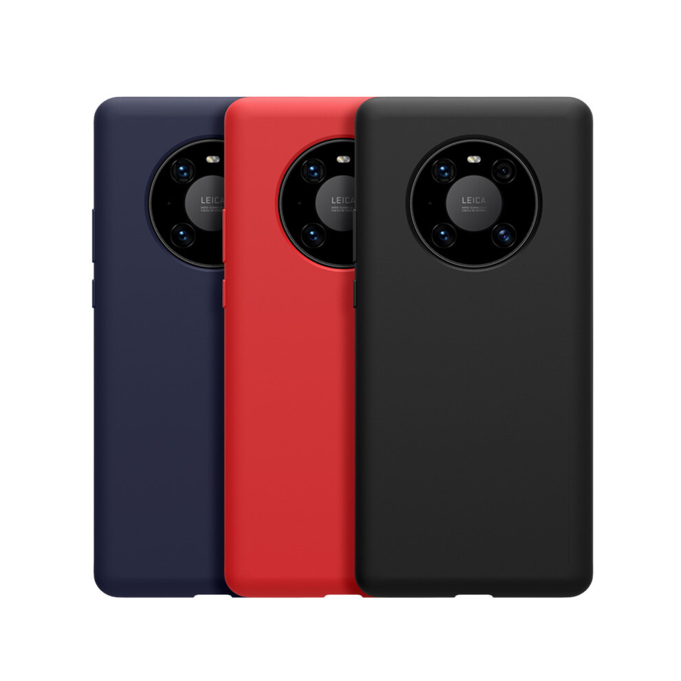 Nillkin For Huawei Mate 40 Pro Bumpers Shockproof Anti Fingerprint Smooth Soft Liquid Silicone Protective Case Back Cover 6900080726088