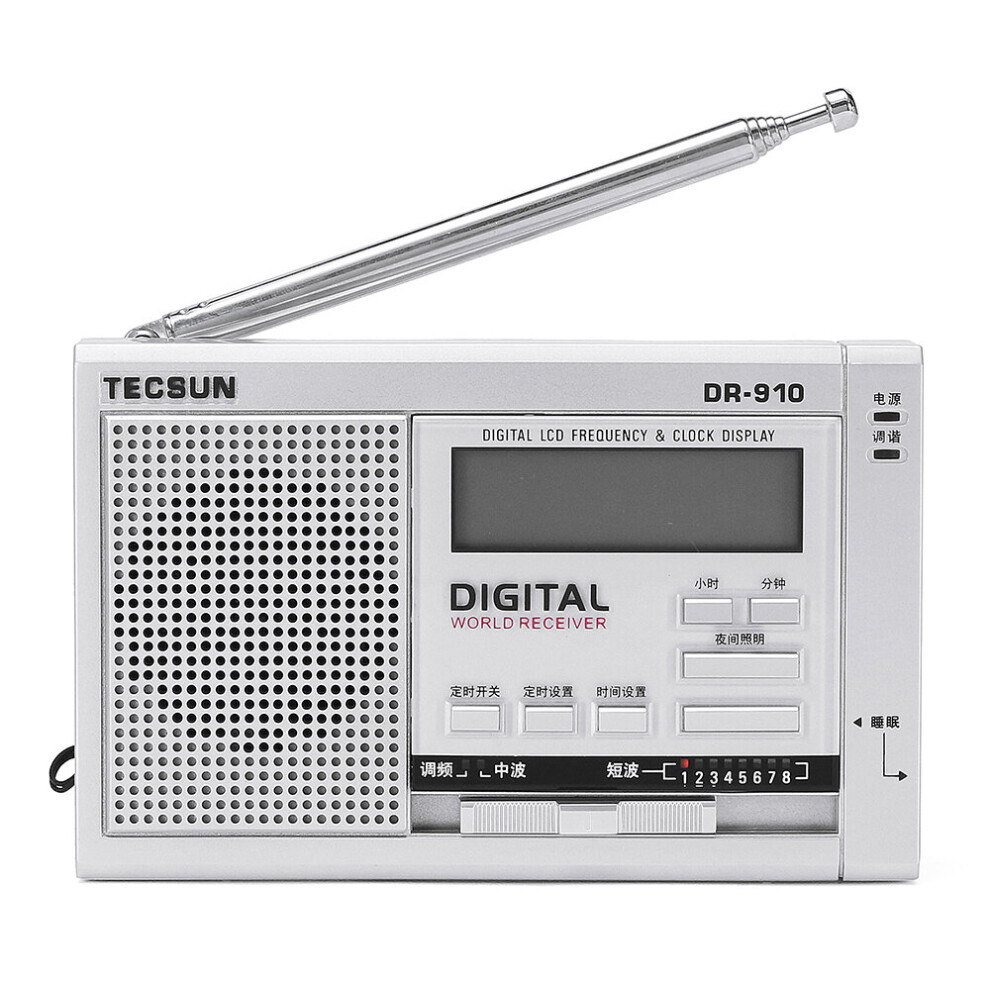 Tecsun Dr 910 Fm Mw Sw World 10 Band Radio Receiver 300028008720