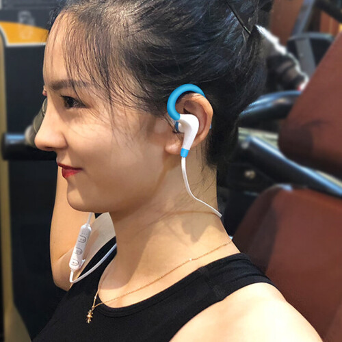 Wireless bluetooth Earphone Stereo In ear Noise Cancelling Earbuds with Mic for iOS Android Phone 1
