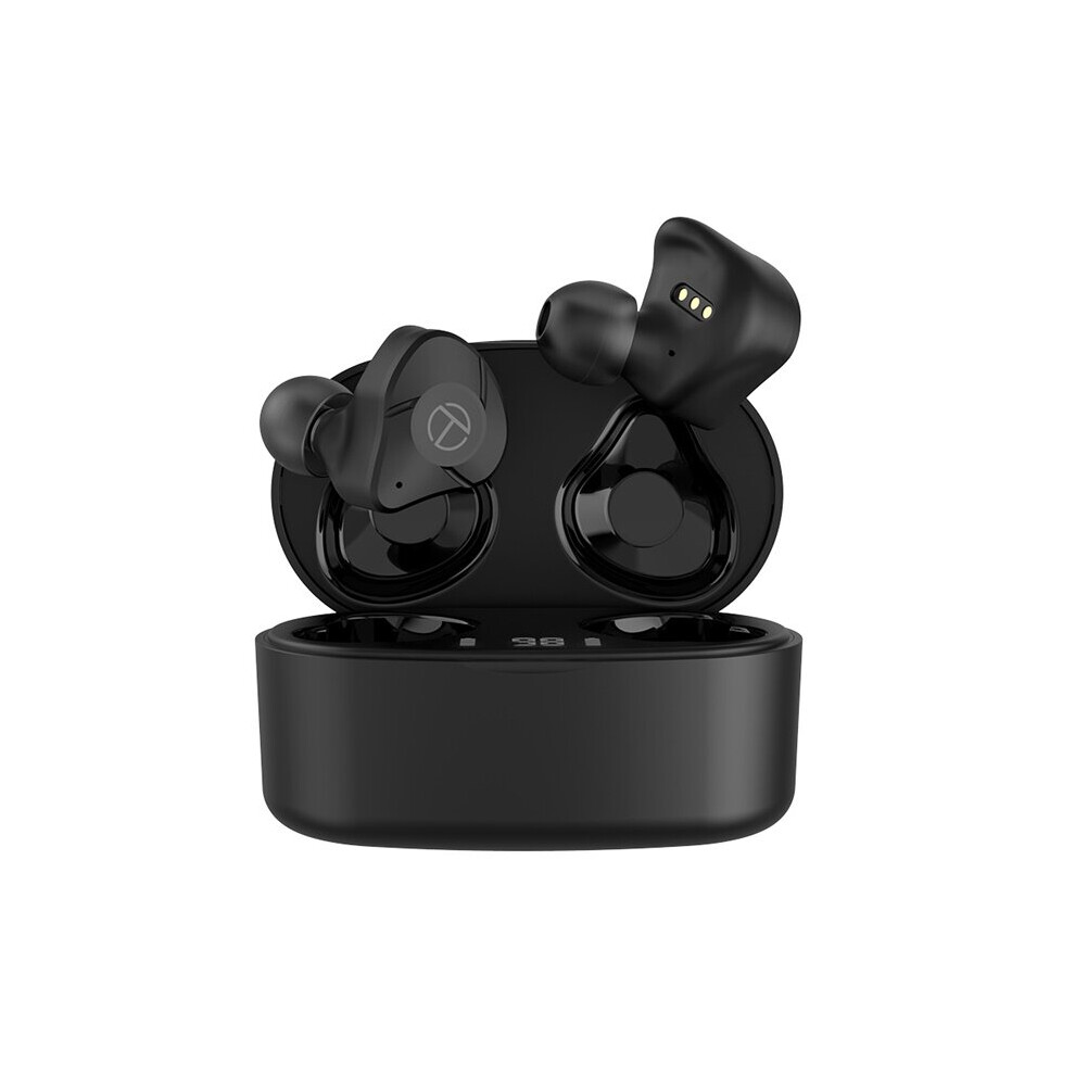 Trn T300 Tws Earphone Wireless Bluetooth V5.2 Headset Hifi Dual Dynamic Cvc8.0 Noise Reduction Low Latency Smart Touch Led Display Ipx5 Waterproof S 6900080660955