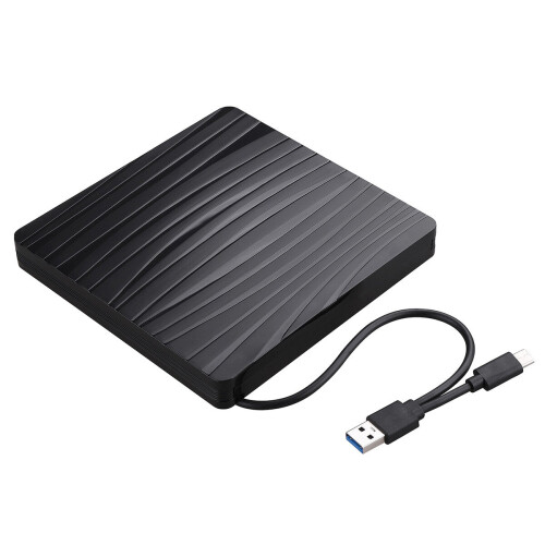 2 in 1 Type C USB 3.0 External CD DVD Player Optical Drive CD Burner