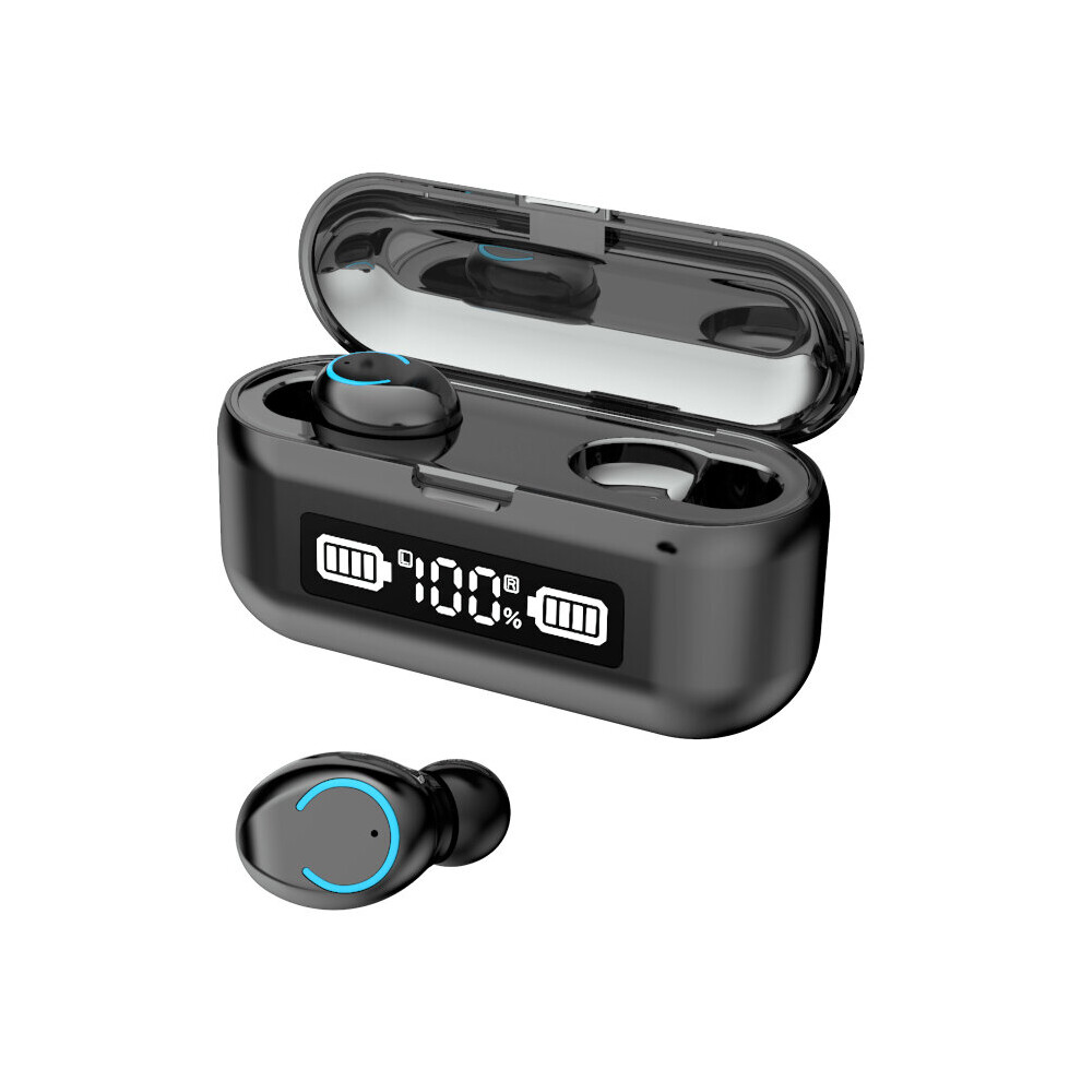 F9 Tws Wireless Bluetooth 5.1 Earphone Mini Portable 2000Mah Power Bank Ipx7 Waterproof Stereo Earbuds Headphone With Mic 6900071308293