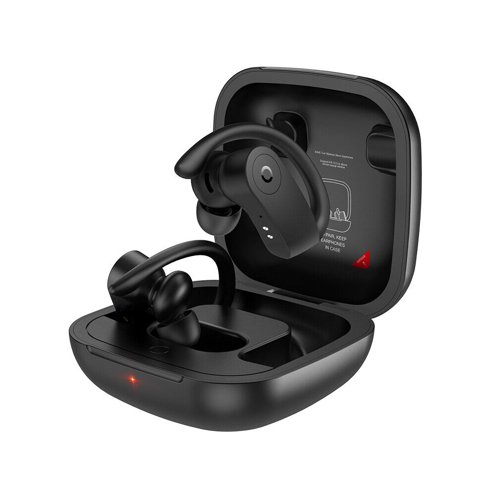 Hoco Es40 Tws Headphone Wireless Bluetooth Headset Stereo Music Sports Hi Fi Earphones With Mic Charging Box 6914215401177