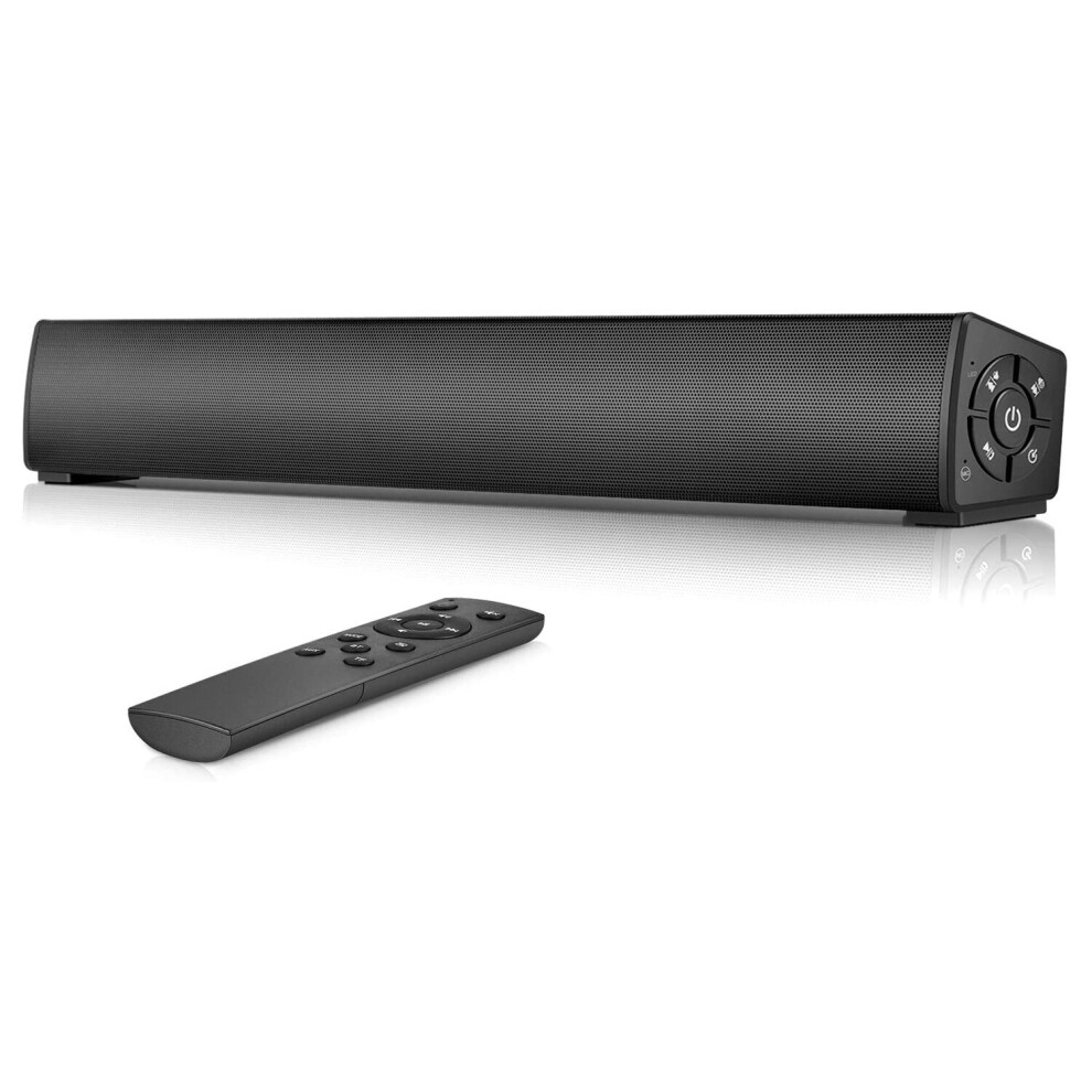 Bakeey Y9 Bluetooth Soundbar Bass Stereo 45Mm Drivers 20W Speaker Tf Card Aux In 2000Mah Remote Control Soundbox With Mic For Smart Phone Tv Pc Tabl 6900075653597