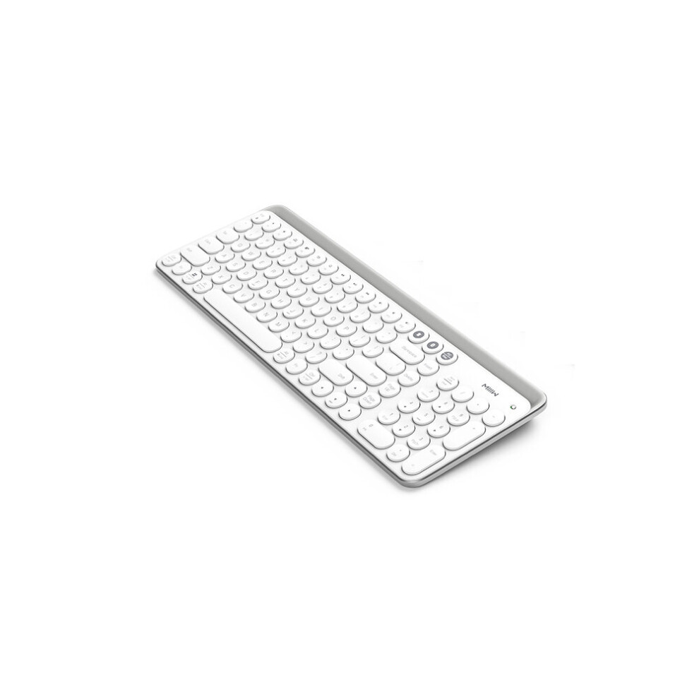 Miiiw 102 Keys Wireless Keyboard 2.4G Bluetooth 4.0 Dual Mode Membrane Keyboard 791799083038