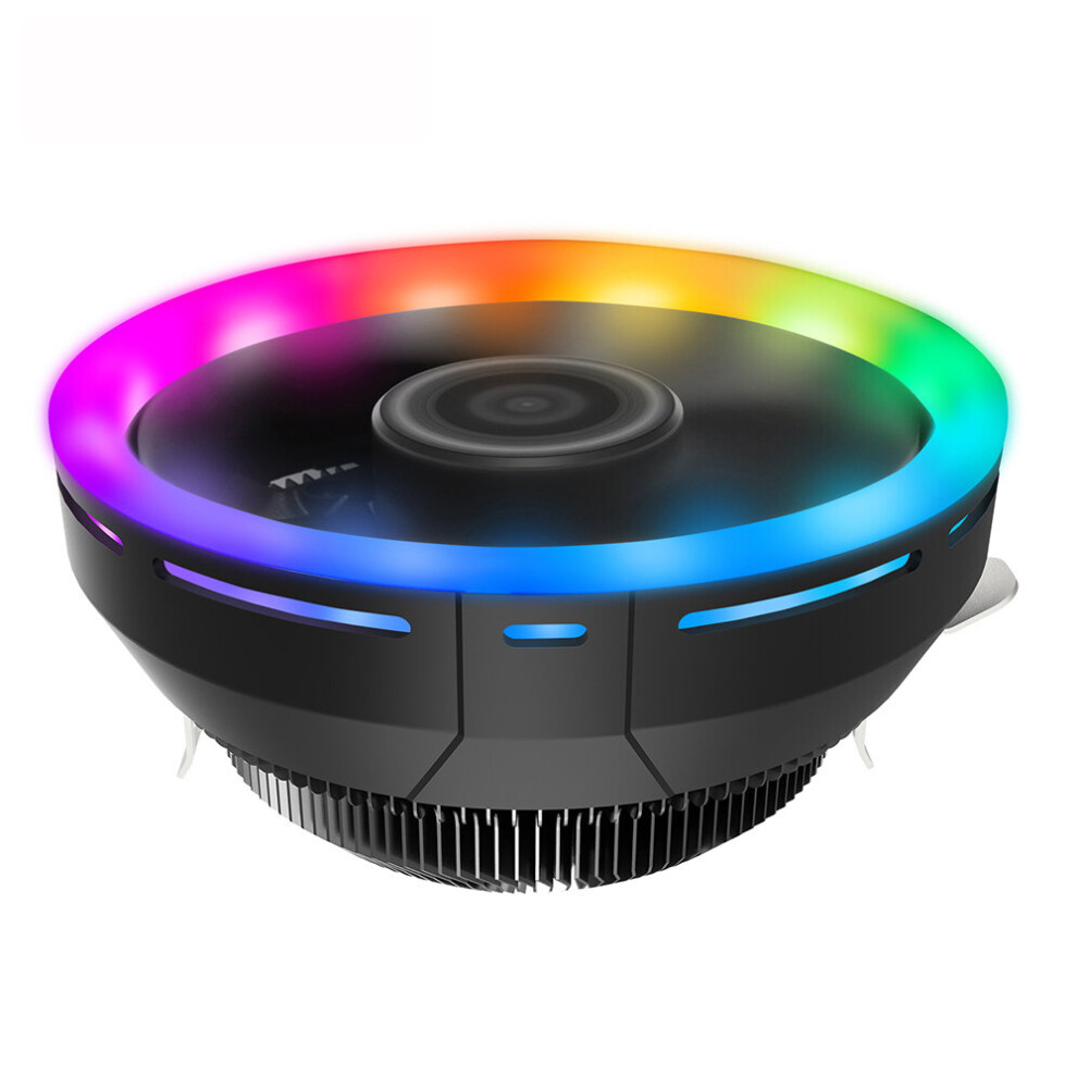Alseye H120z Cpu Cooler 4Pin Pwm Rgb Cpu Cooling Fan Quiet Radiator For Intel 775 115X Am2 Am3 Am3 Am4 6901249151840