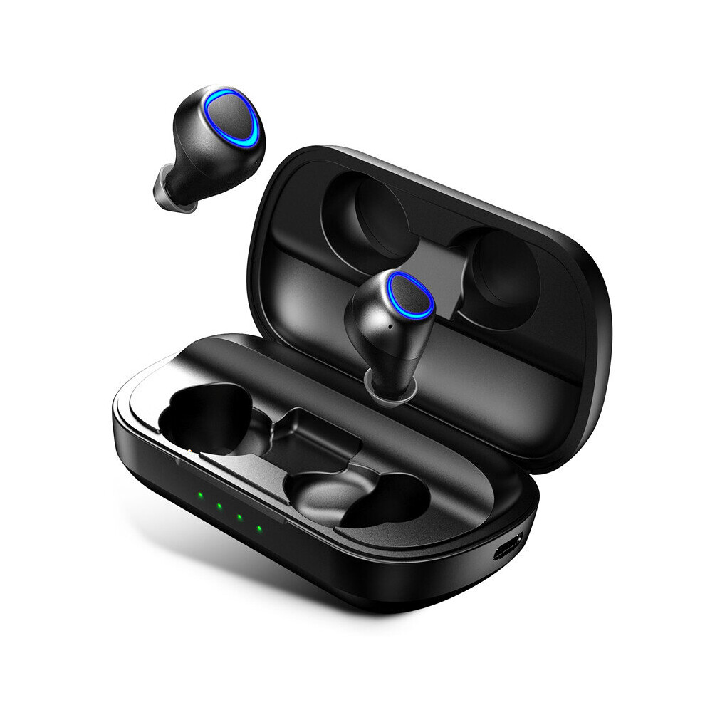 [True Wireless] 2 In 1 Power Bank Tws Dual Bluetooth 5.0 Earbuds Hifi Ipx7 Waterproof Handsfree Earphone For Iphone Xiaomi 3796737071358