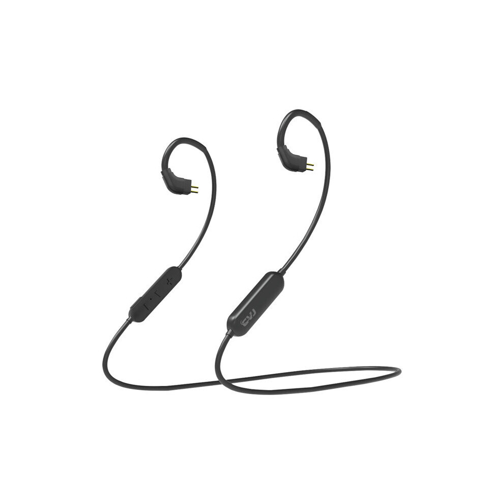 Cvj Ct1 Bluetooth 5.0 Replacement Headphones Cable 0.75Mm 0.78Mm Mmcx Neckband Wireless Hifi Earphone Detachable Cable Built In Battery 6900066674594