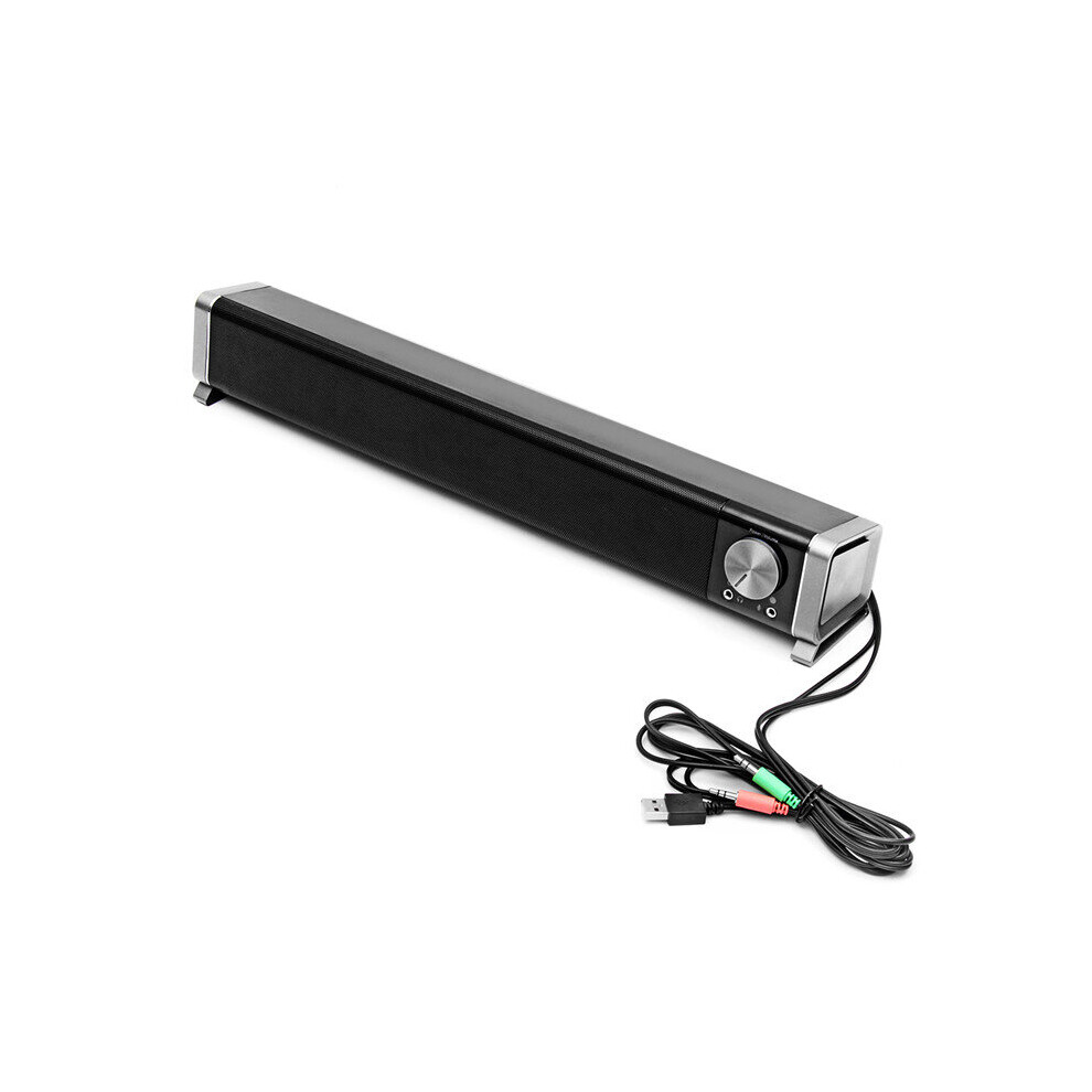 Mini Subwoofer Laptop Desktop Speaker Stereo Noise Reduction 3.5Mm Usb Jack Volume Control Speaker 738944106051