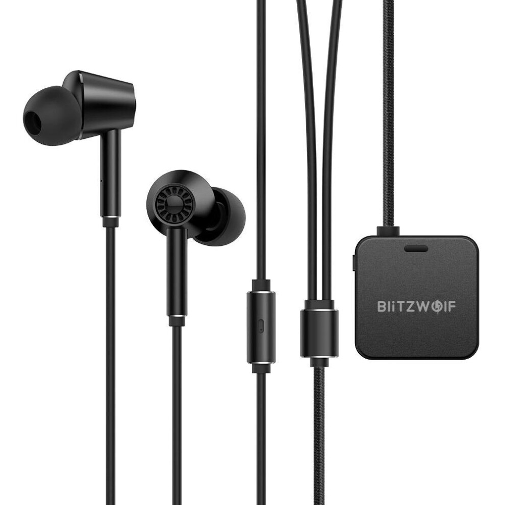 Blitzwolf Bw Anc1 Active Noise Cancelling Wireless Bluetooth Earphone Hi Fi Stereo Headphone 748866974850