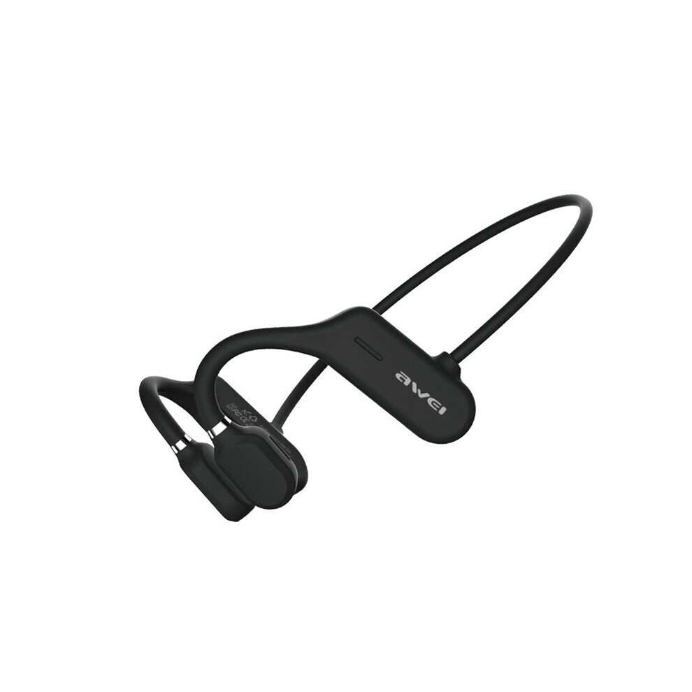 Awei A889bl Neckband Wireless Bluetooth Earbuds Air Conduction Sport Wireless Earphone 120Mah For Running 6900084278644
