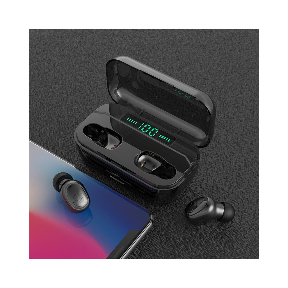 G6s Dual Bluetooth 5.0 Tws Earphone Led Digital Display Ipx7 Deep Waterproof Binaural Call Headset With 3500Mah Power Bank 031332322836