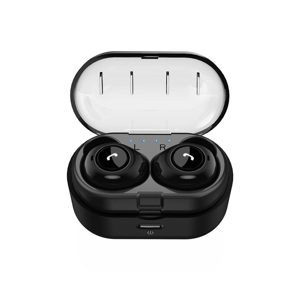 Cp 7 Tws Wireless Earphone Sport Earbuds Stereo Bass Handsfree Binaural Bluetooth 5.0 Earphone Headphones White/Black 6900049398264