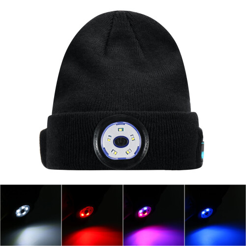 bluetooth Winter Hat Wireless Headphone Hat Music Knitting Hat bluetooth Music Hat with Led Light