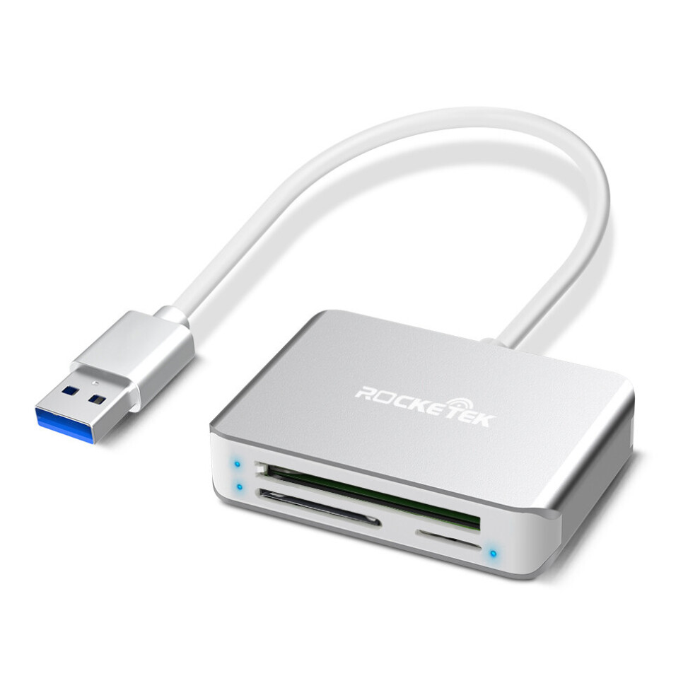 Rocketek 5 In 1 Usb3.0 Card Reader Sd Tf Cf M2 Card Adapter 5Gbps Multifunctional Memory Card Reader Cr306a 868438746040