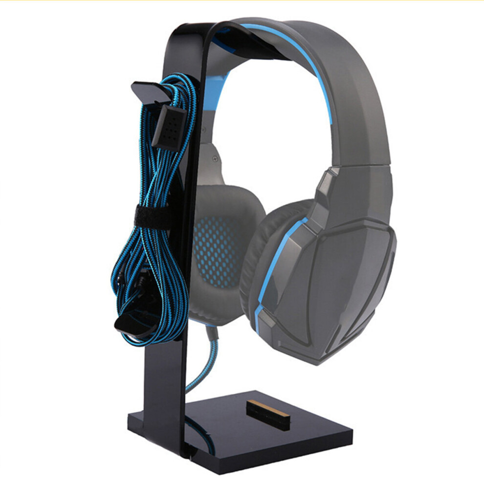 Universal Acrylic Headset Headphone Gaming Earphone Holder Hanger Display Stand 713382771573