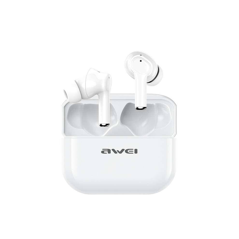 Awei Ta1 Anc Active Noise Cancelling Tws Earbuds Earphones Bluetooth 5.0 Wireless Hifi Bass Stereo Gaming Headset With Microphone 820937982428