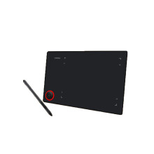 VINSA T608 Graphic Tablet Intelligent Control Wheel Paper like Feel Film Technology 233 sec Reading Speed 8192 Level Pressure Sensitivity