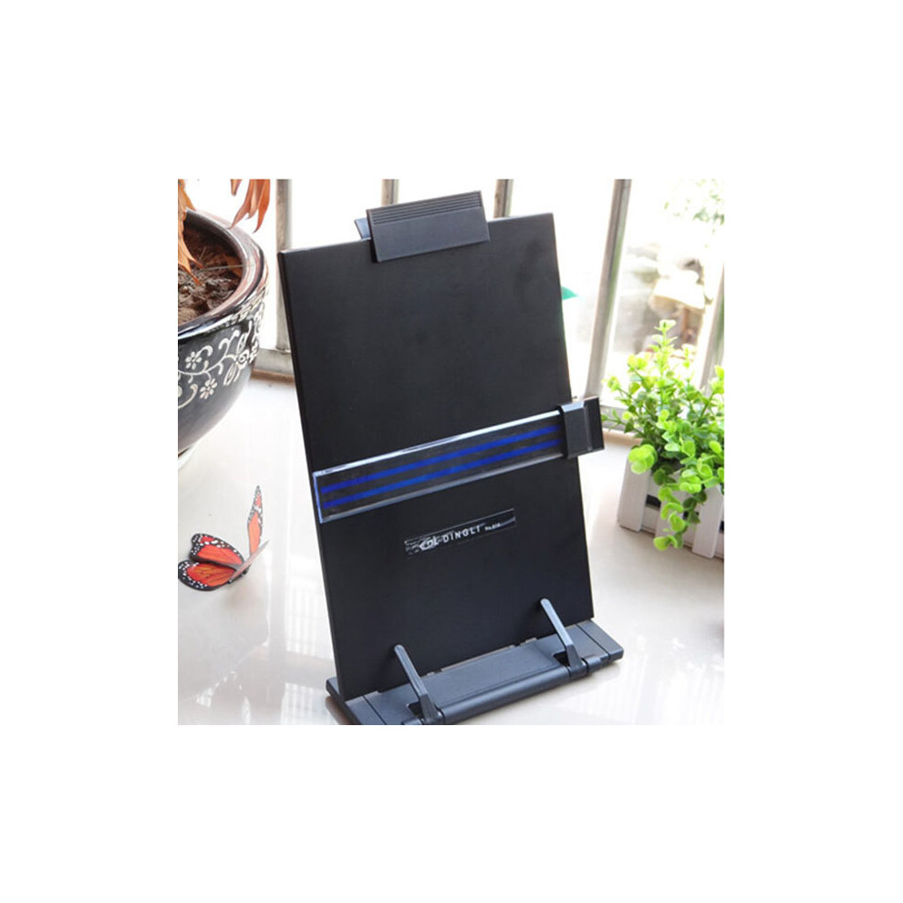 Computer Monitor Bracket Document Typewriter Reading Frame Adjustable Office Stationery Supplies Black 3796737161196