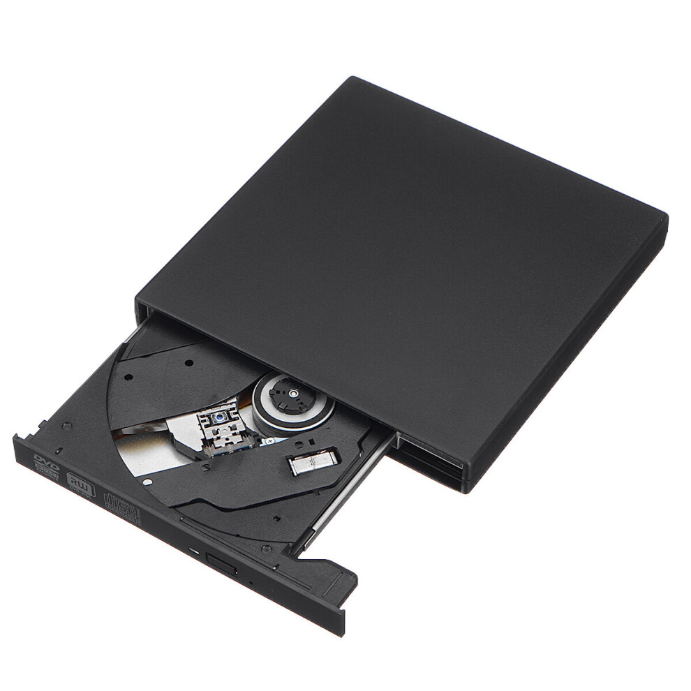 USB 3.0 External Optical Drive DVD RW Player CD DVD Burner Writer Rewriter Data Transfer for PC Laptop OS Windows 7 8 10