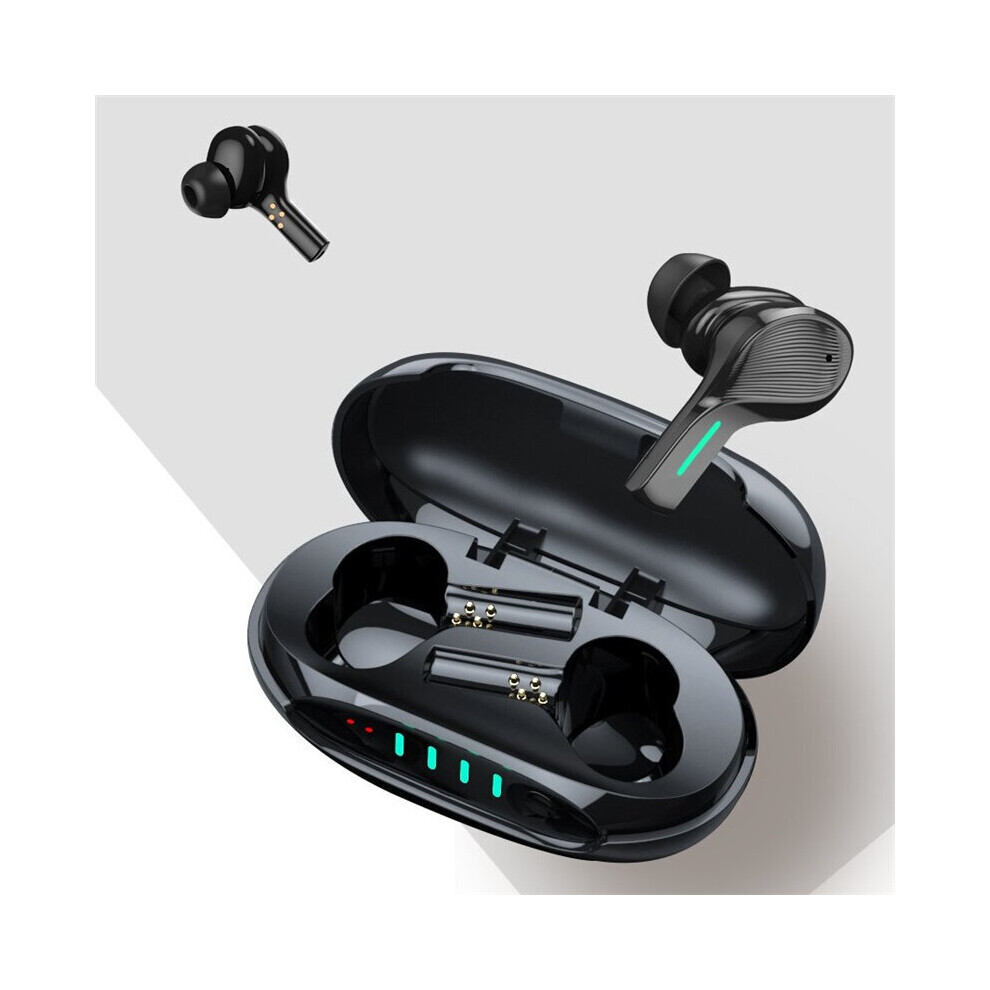 Hgltech T12 Tws Bluetooth 5.0 Earphone Qcc3020 Apt Hifi Bass Enc Noise Reduction Headphones Touch Control Headphone With Mic 6900087701842