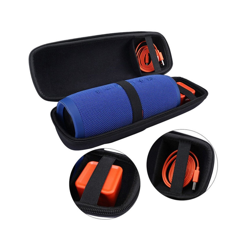 Portable Protctive Hard Carrying Case Cover Storage Bag For Jbl Charge 3 Wireless Bluetooth Speaker Black 6086843394647