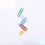 Comix Office Combination Set B3645 Long Tail Binder Clips Paper I pin Rubber Band Binding 4