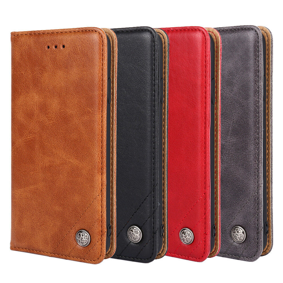 Bakeey For Poco F3 Global Version Case Retro Flip With Multi Card Slot Pu Leather Shockproof Full Body Protective Case 6900085514499