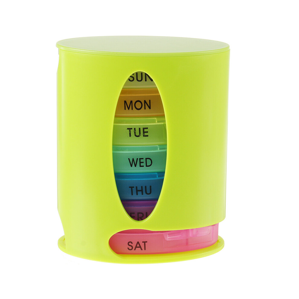Weekly Daily Pill Box Organizer Tablet Pill Holder Storage Dispenser Portable Travel Box 7 Day