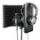 57.5 x 28cm Foldable Adjustable Studio Recording Microphone Isolator Sound Absorbing Foam Panel Mic Isolation Shield Stand Mount 1