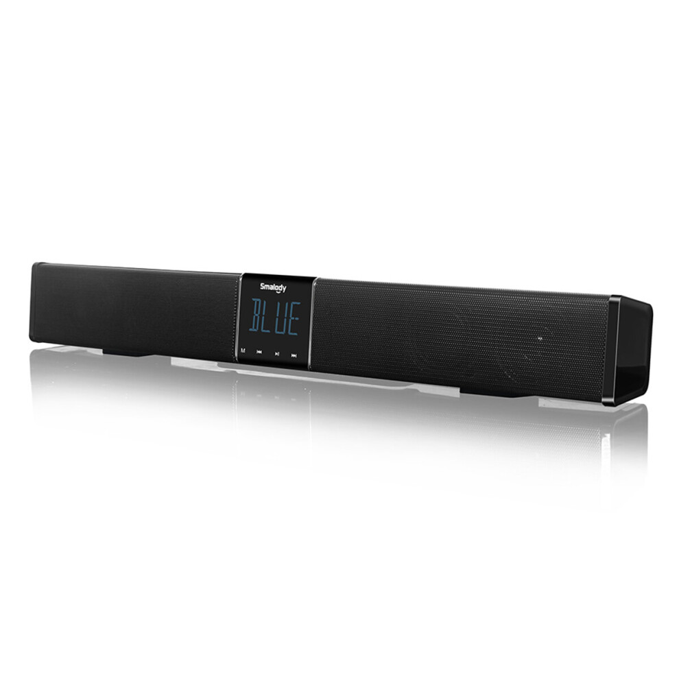 Smalody Home Theater Tv Soundbar 20W Bluetooth Speaker 2200Mah Portable Bass Wireless Subwoofer With Remote Control Lcd Display Tf Aux 304691751501
