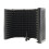 57.5 x 28cm Foldable Adjustable Studio Recording Microphone Isolator Sound Absorbing Foam Panel Mic Isolation Shield Stand Mount 7