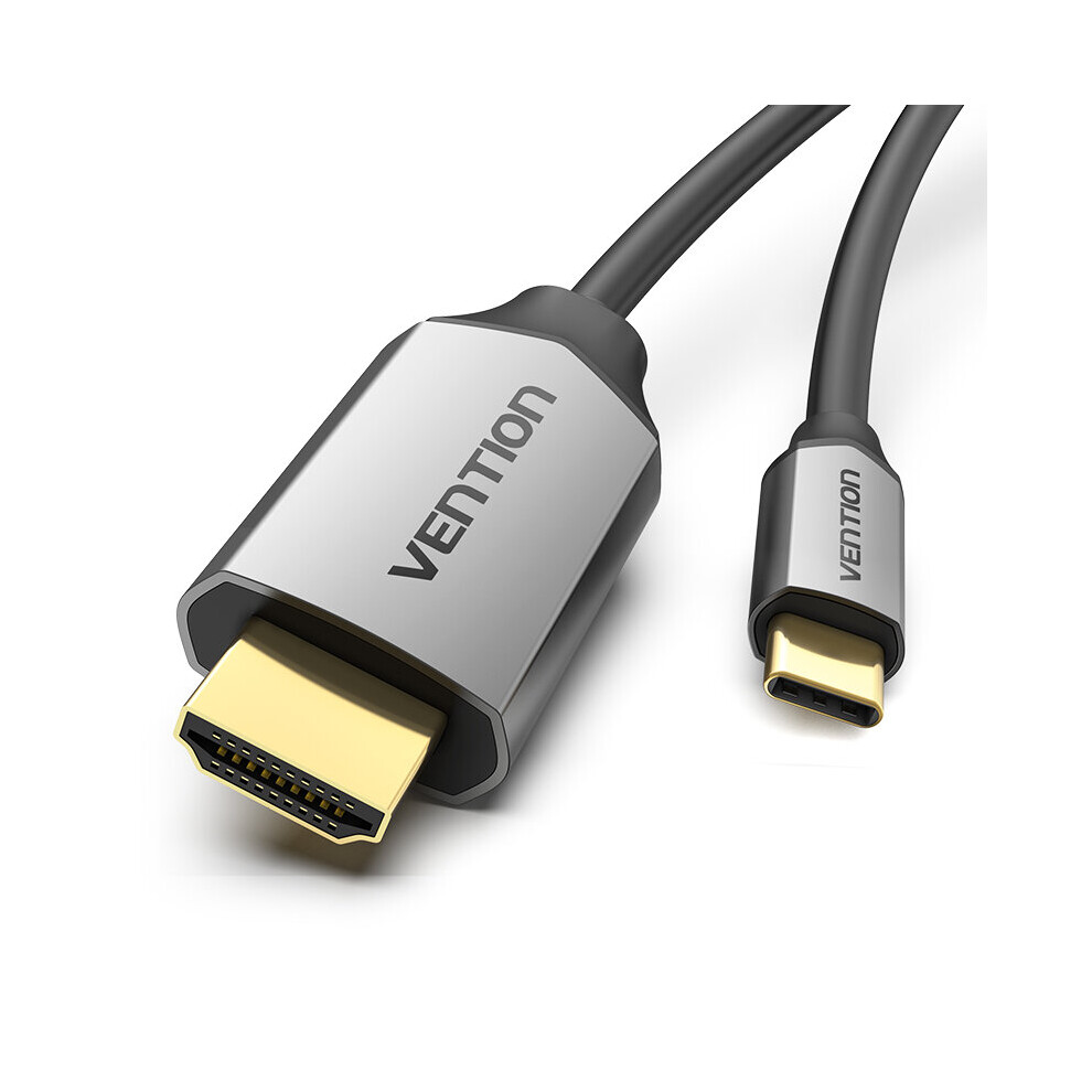Vention Cgsbf 1.5M Type C To Hdmi Cable For Mac Samsun Samsung Galaxy S10 S9 Huawei Mate 20 P20 Pro Hdmi Cable2.0 Type C Adapter Black 6901249998544