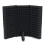 Portable Foldable Metal Microphone Isolation Shield Studio Recording Reflector 3