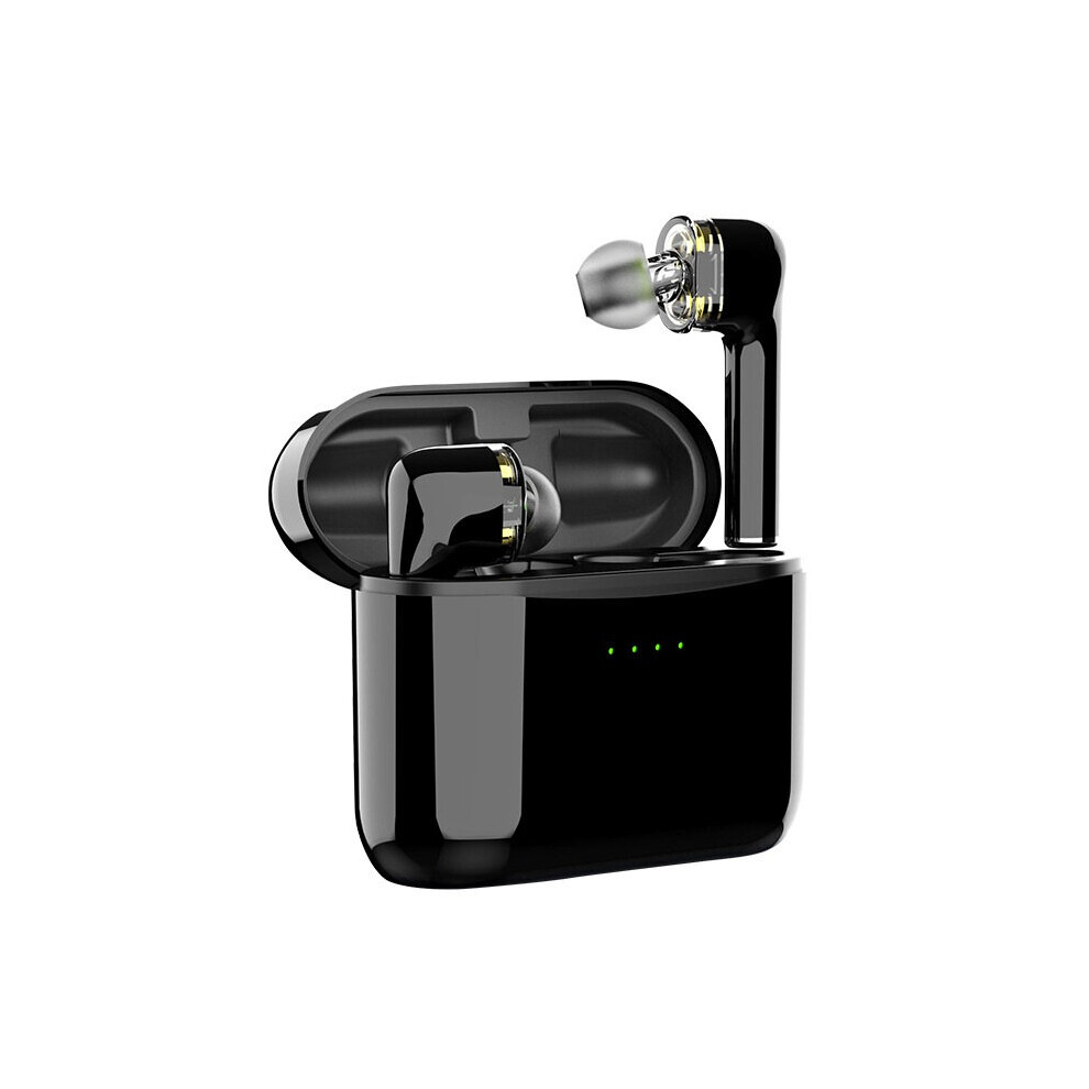 Sanag Btw116 Qcc3020 Apt Tws Bluetooth Earphone Dual Dynamic Hifi Stereo Bass Headphone For Iphone Huawei Black 6900064133925