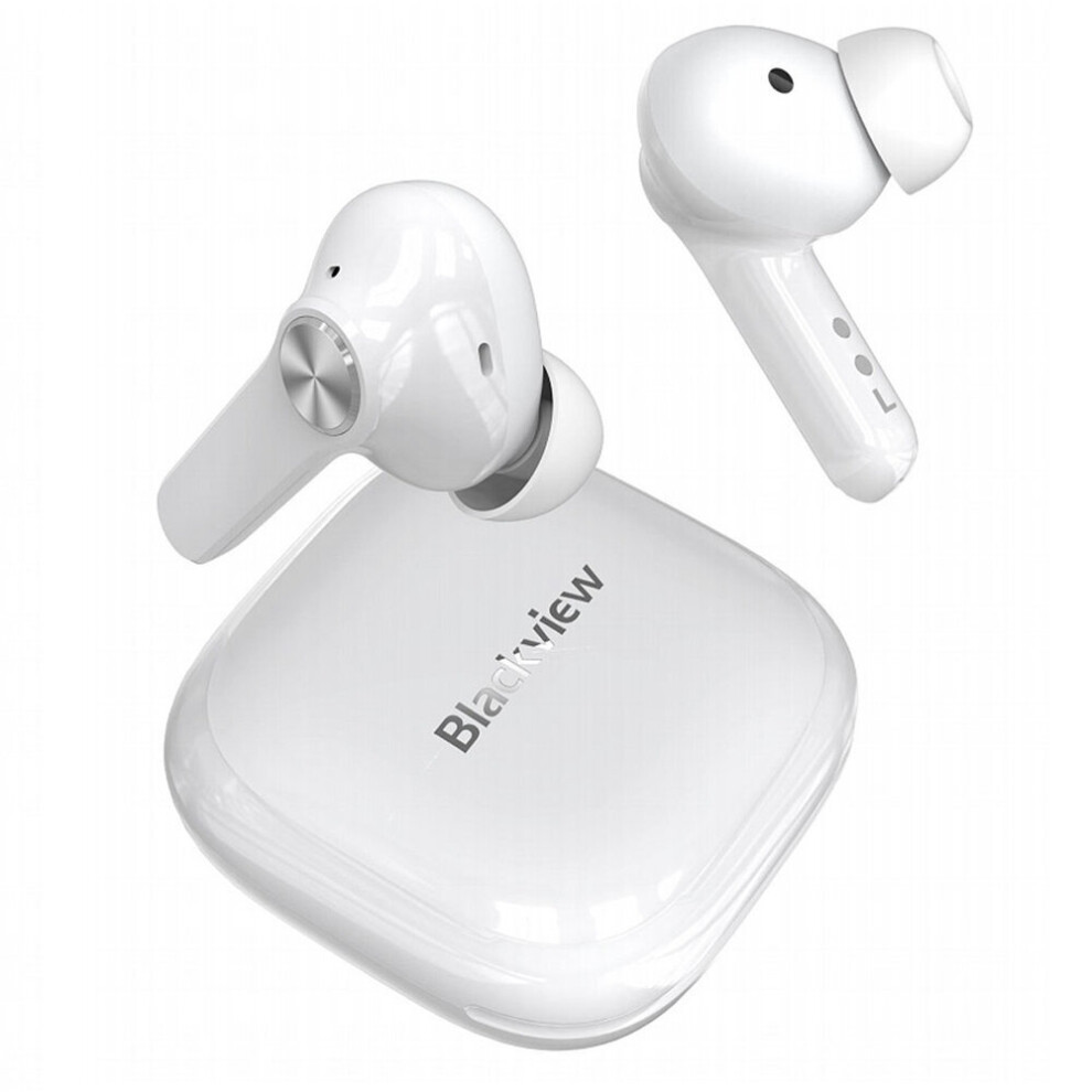 Blackview Airbuds 5 Pro Tws Bluetooth 5.0 Earphone Dual Active Noise Reduction Stereo Bass Hd Calls Ipx7 Waterproof Headphone With Mic 6900089000035