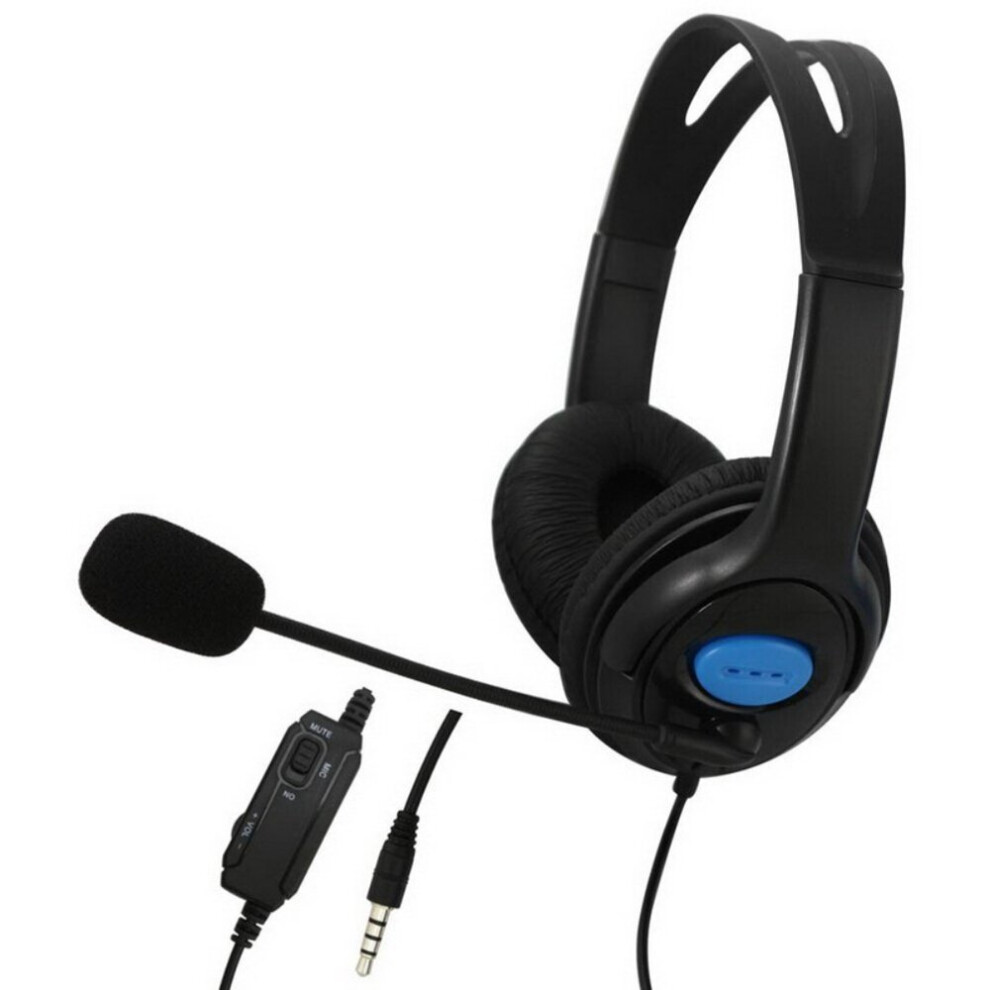 Gaming Headset 3.5Mm + Usb Wired Omnidirectional Headphone Deep Bass Earphone With Mic For Ps4 740120221571