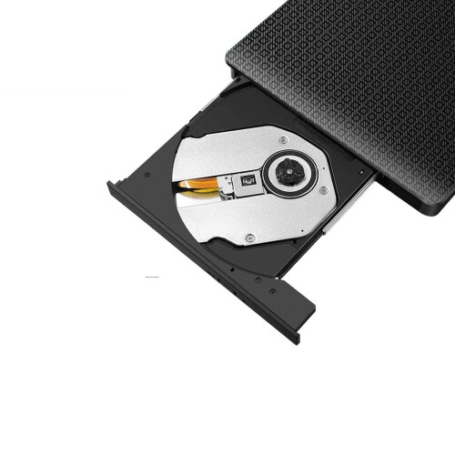EIVOTOR USB3.0 External Optical Drive USB CD DVD Burner DVD RW Player Writer Rewriter Support 2MB Data Transfer for PC Laptop Computer 1